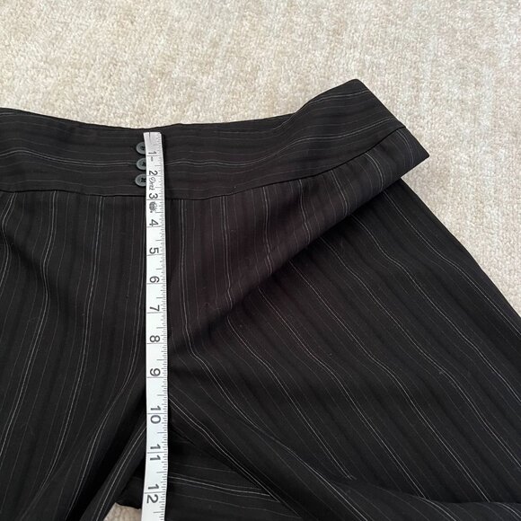 Vintage Style & Co Stripe Crop Pants 14 - Picture 7 of 10